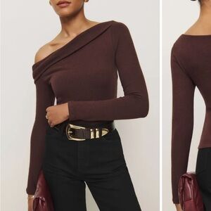 Reformation Elio Knit Top